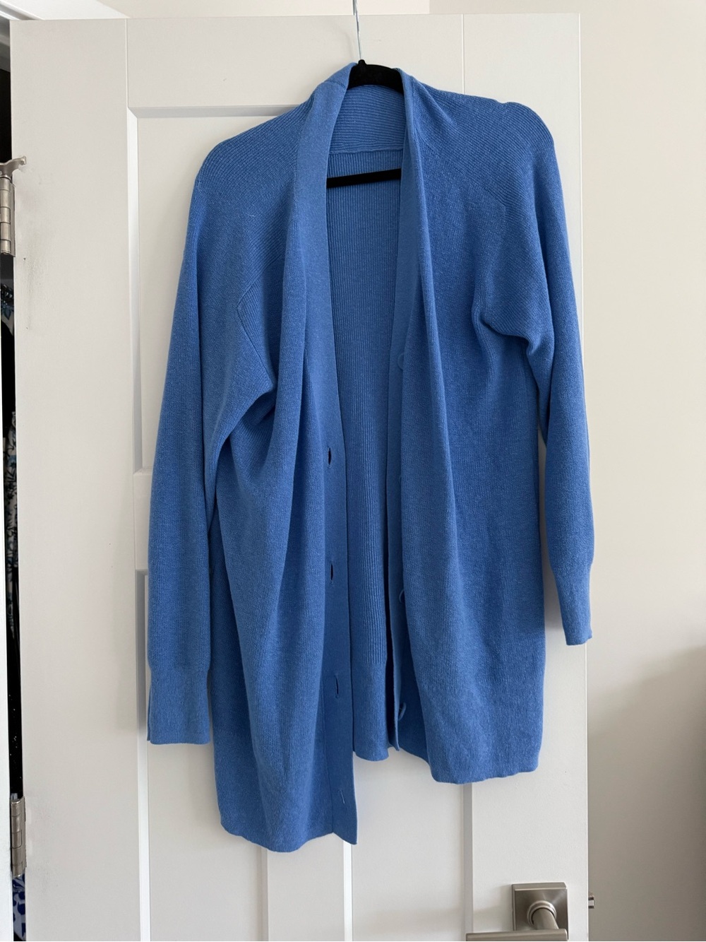 LOFT Periwinkle Open-Front Women's Cardigan